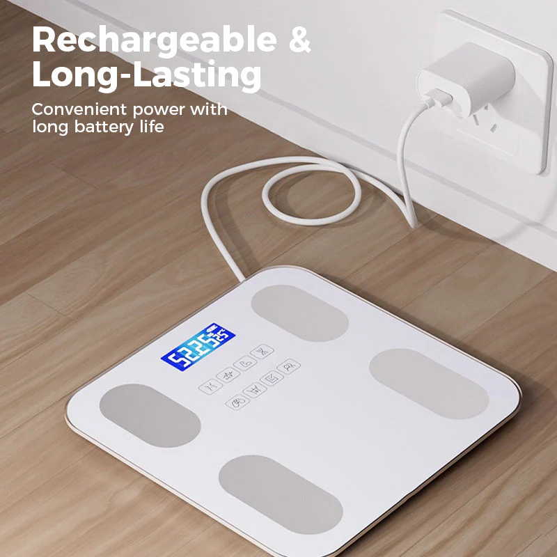 Smart Body Fat Scale with LCD Display
