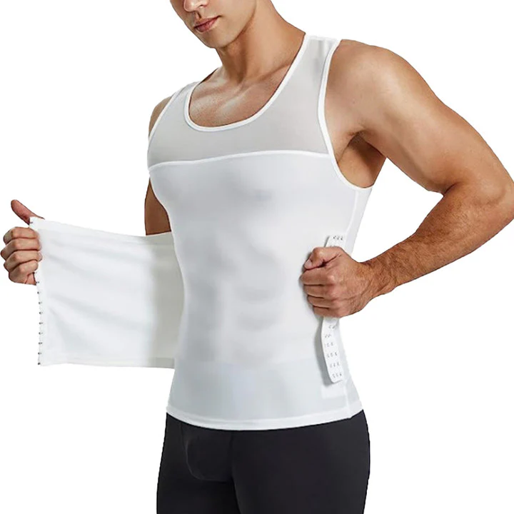 🔥New Hot Selling❤️‍🔥Men's Slimming Mesh Waist-Cinching Vest