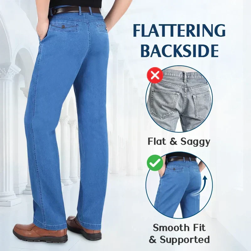 🔥Men's Slim Fit Hip Lifting Jeans🍑