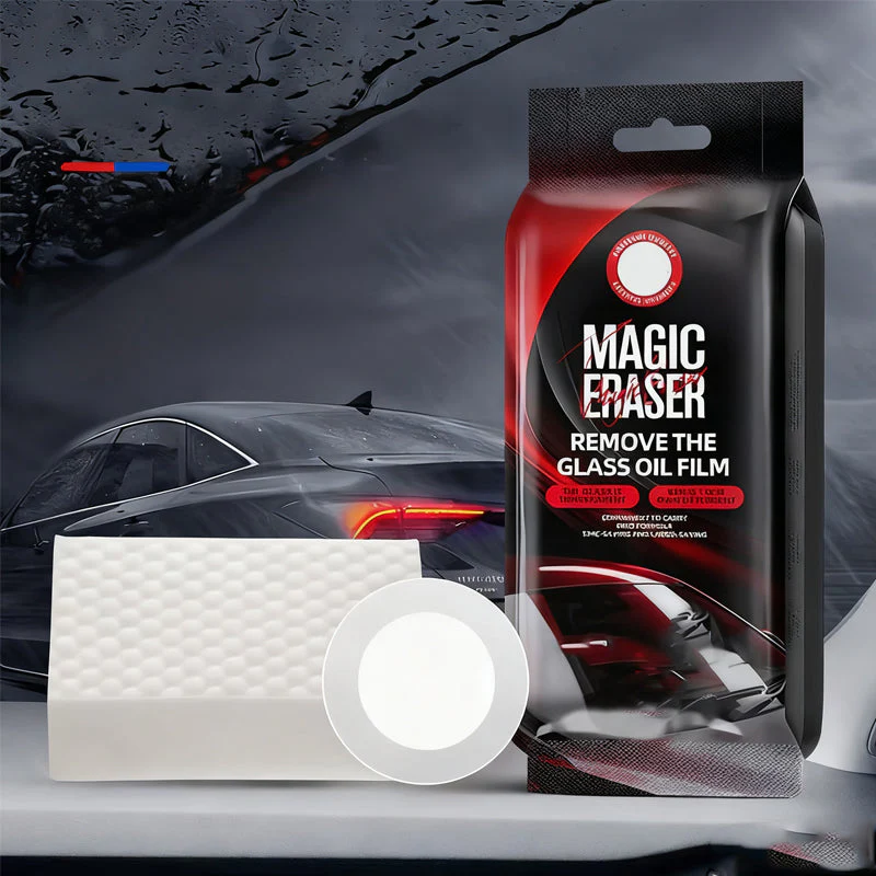 🎅50K+ SOLD!🔥Car Glass Film Magic Cleaning Sponge