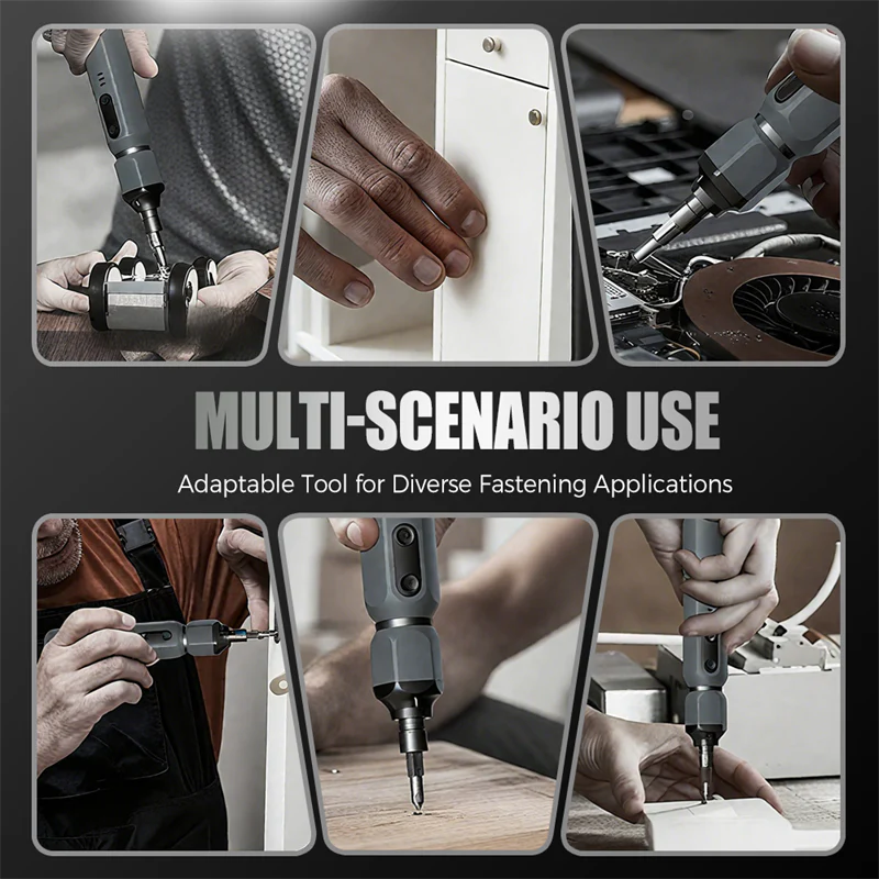 💥 Today Only: 50% Off🛠️ 49-in-1 Portable Non-Slip Magnetic Electric Screwdriver Set: Fits 99% of Screws!