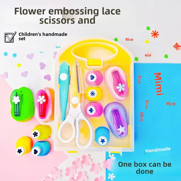 💖A Gift for the Child🎁Creative Kids DIY Puncher Craft Set🎉Enhancing Children's Creativity