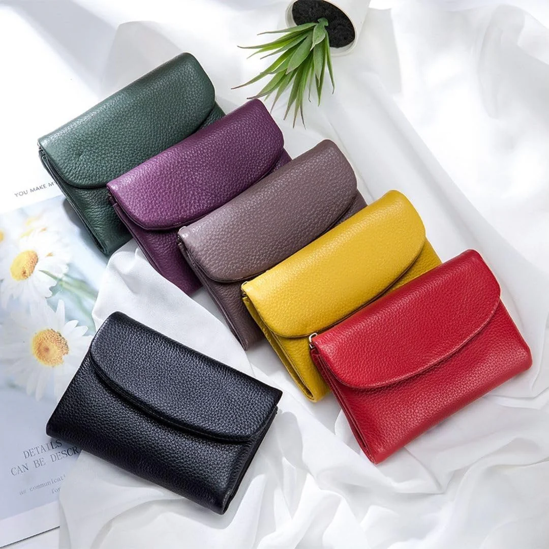 ⏰Unisex-Geldbörse aus Kieselleder🔥