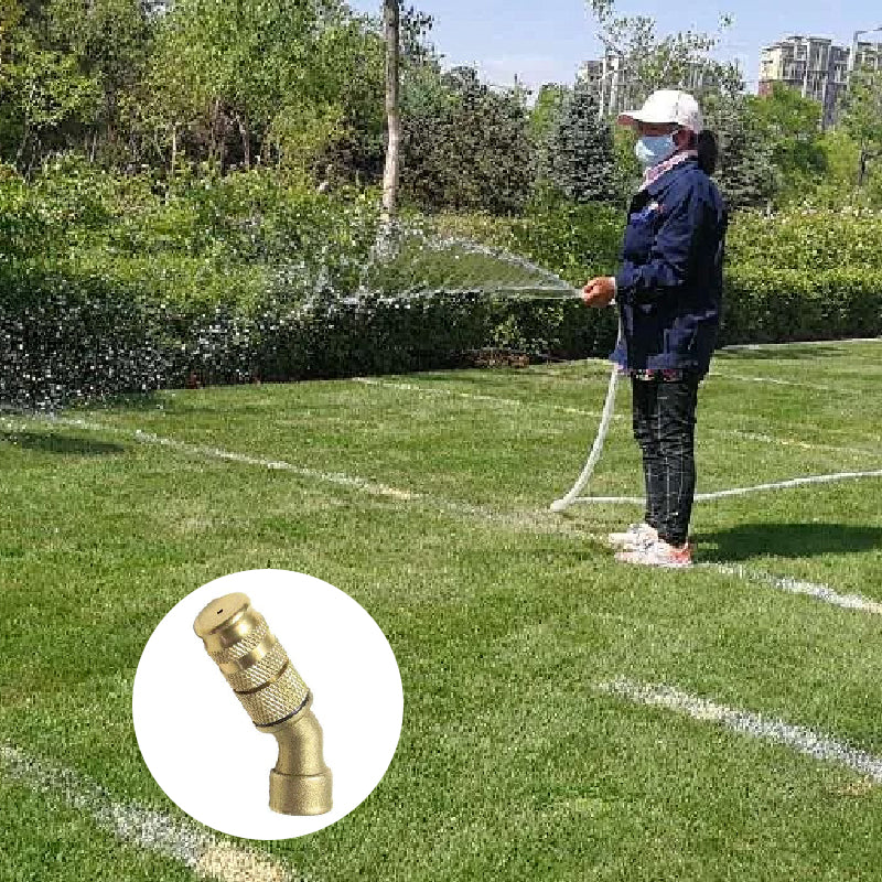 Adjustable Brass Sprayer Nozzle - 45° Tilted