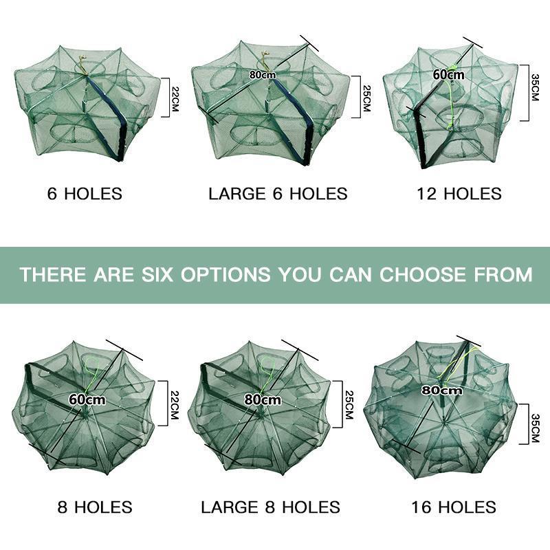 AUTOMATIC FOLDABLE STRENGTHENED FISHCATCHER