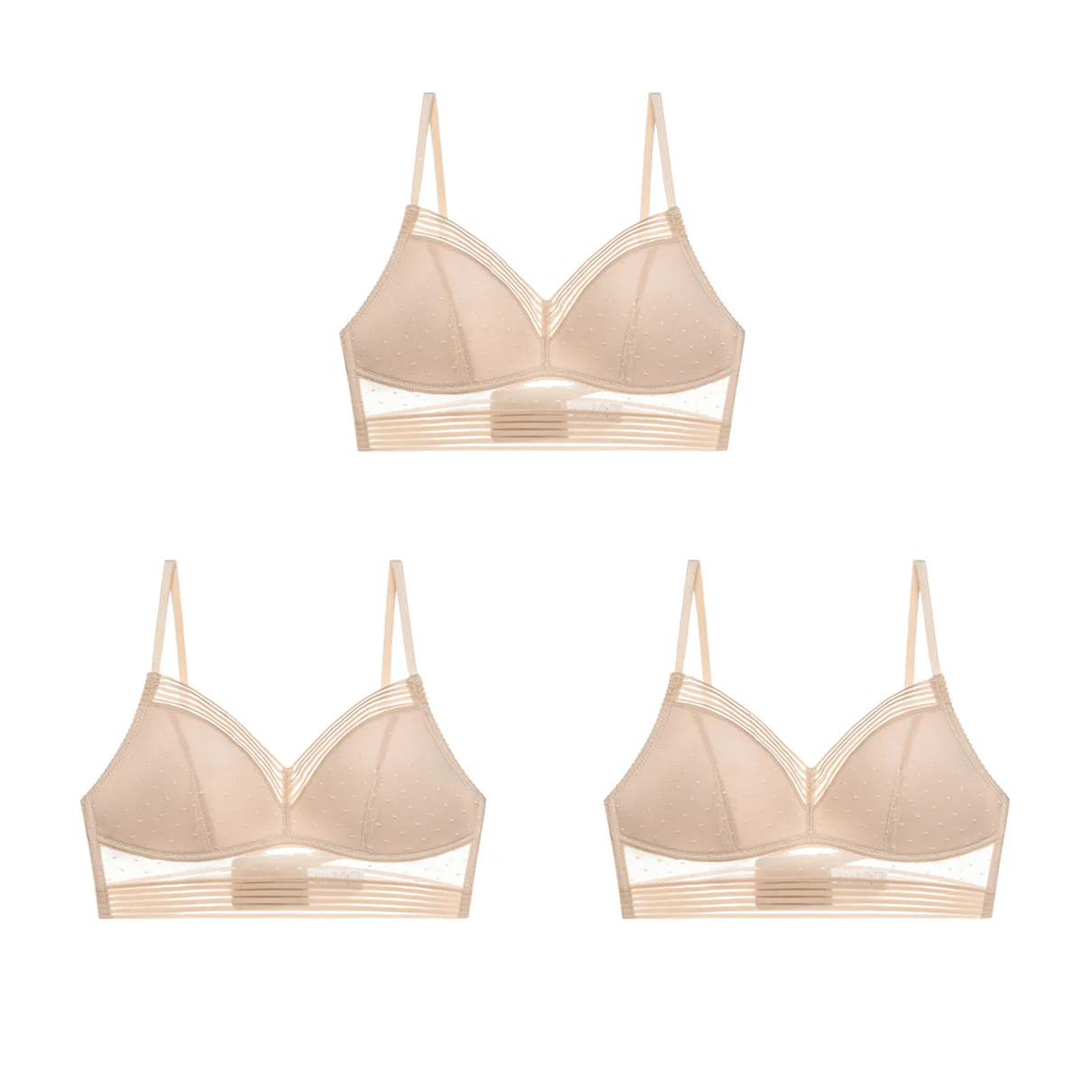💞BUY 1 GET 3 PCS!!💞Low Back Wireless Lifting Lace Bra
