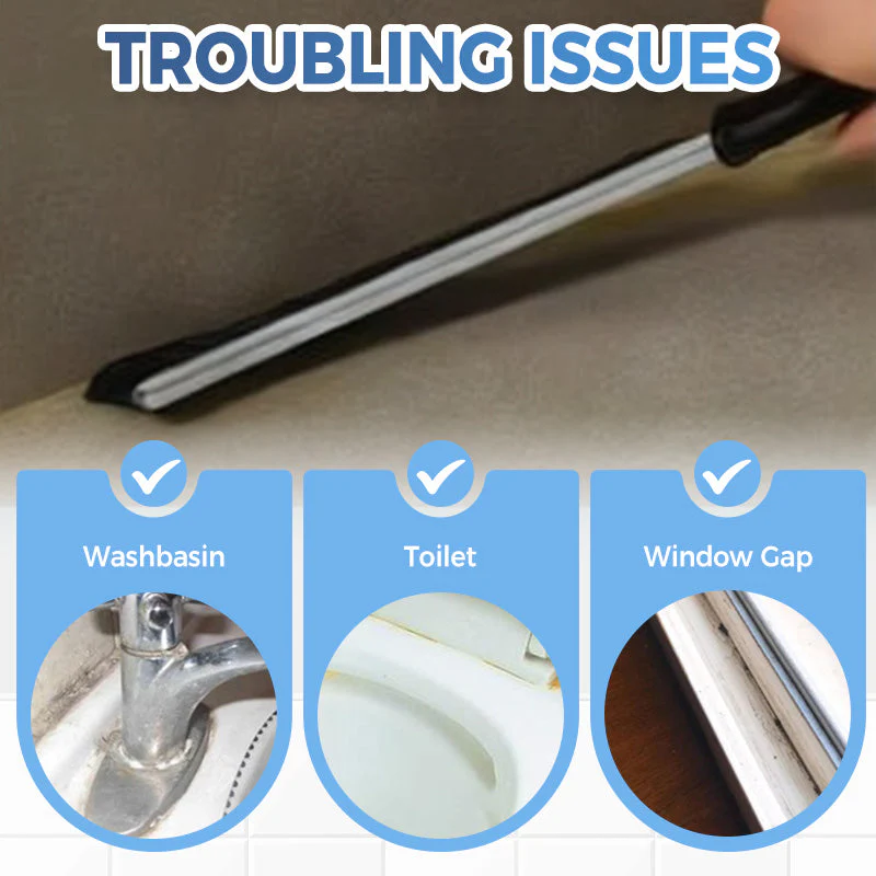 Multifunction Hard Bristle Crevice Cleaning Brush