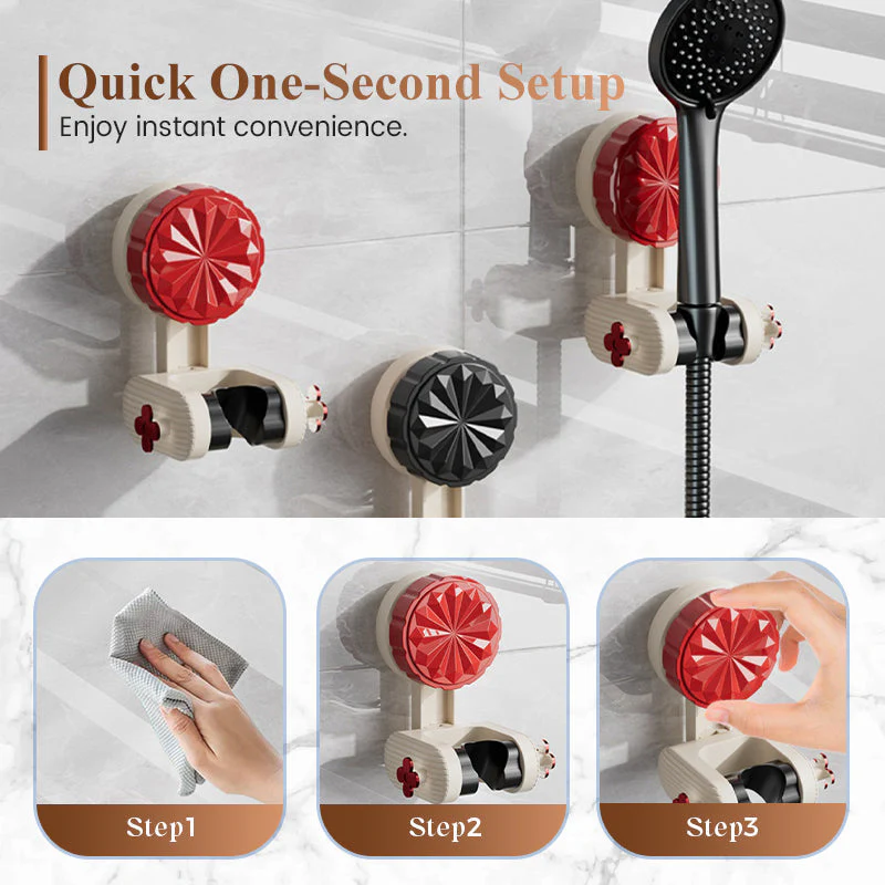 🖤Black Friday Big Sale 50% OFF🔥Drill-Free Wall Mount Shower Wand Holder