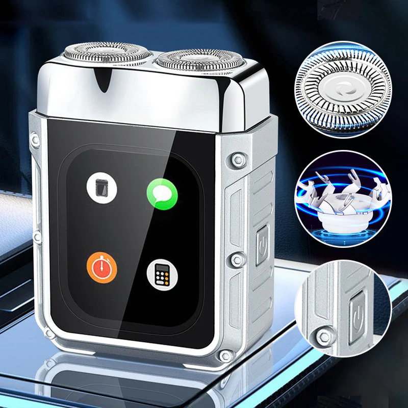 Smart & Screen Display Mini Electric Shaver