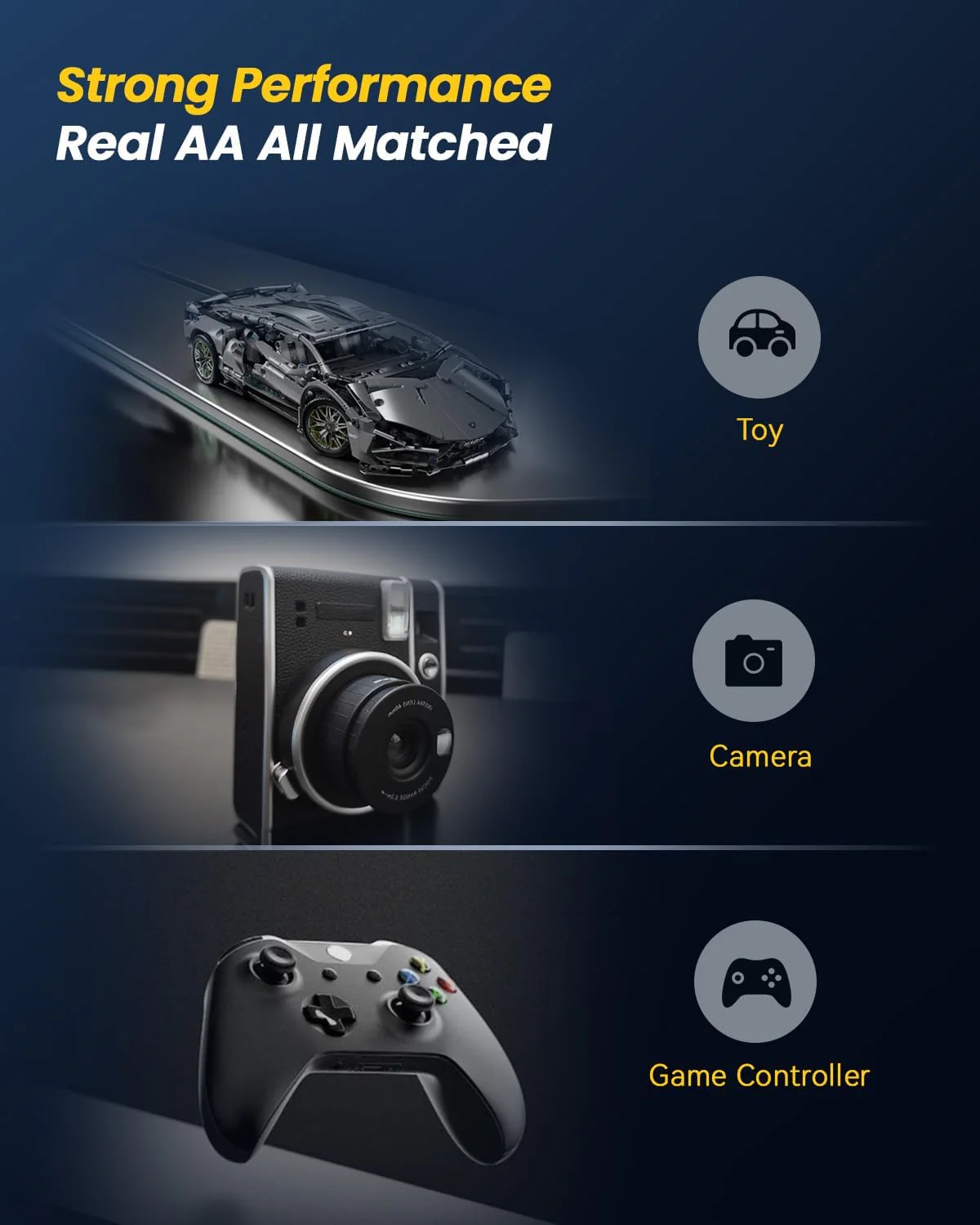 🏆Flash Sale⚡50K+ SOLD! Almost Gone-💥🎁🔋Charging Compartment - Rechargeable Aa/Aaa Lithium Battery