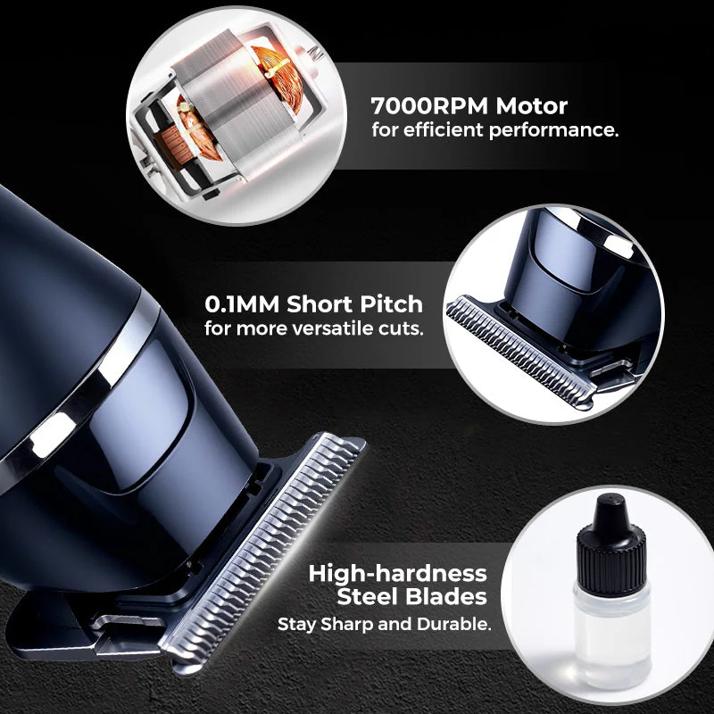 🎁 Hot Sale 50% OFF 🔥Household Digital Display Professional Electric Hair Clipper Set