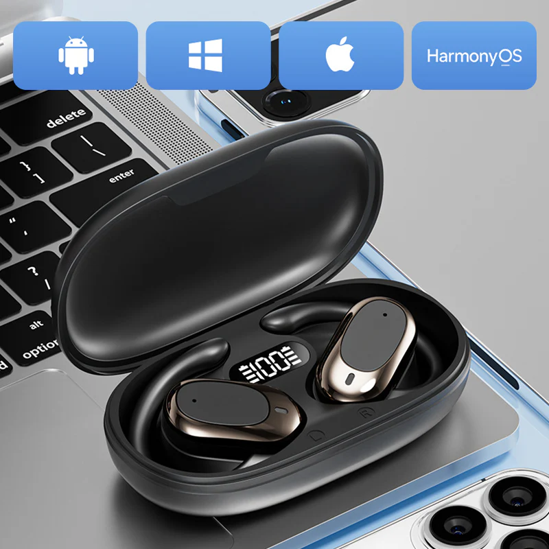 ✨Waterproof Open-Ear Headphones with AI Translation