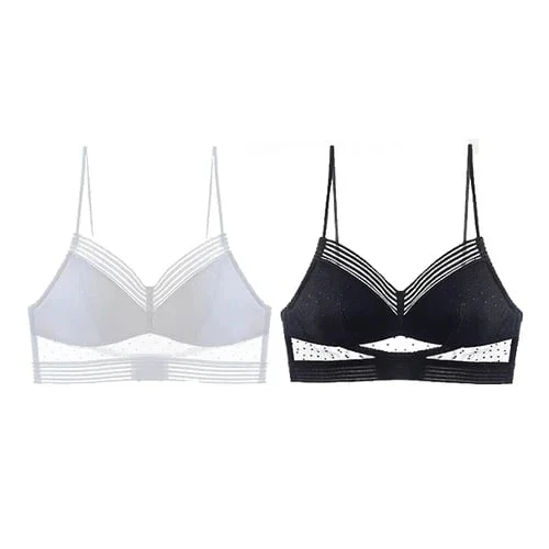 💞BUY 1 GET 3 PCS!!💞Low Back Wireless Lifting Lace Bra