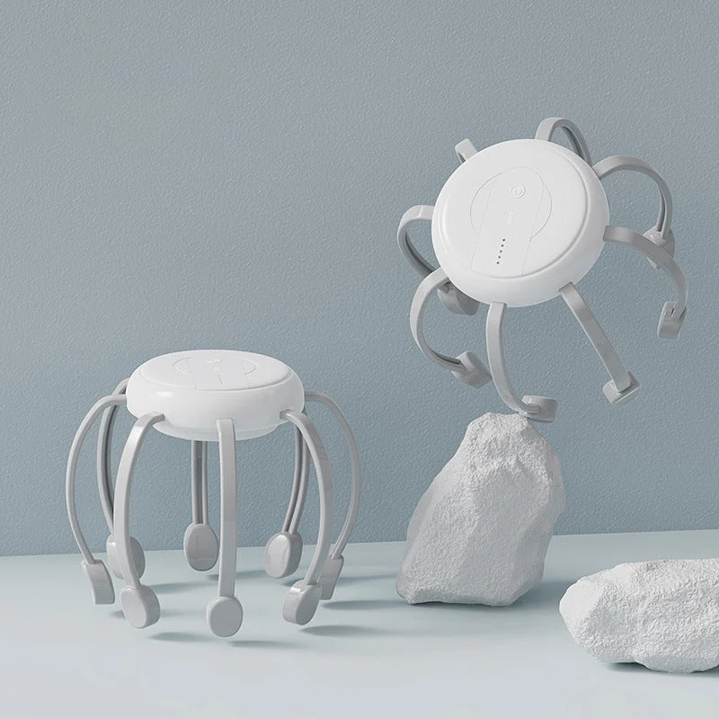 Intelligent Octopus Head Massag🐙 50% OFF NOW ! 💆‍♂️ Intelligent Octopus Head Massager – Relaxing Kneading, Multiple Modes & Portable Design 🔋er