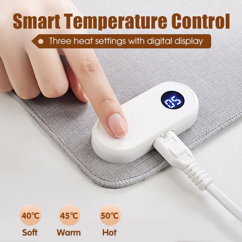 Heated Desk Pad with Digital Display(Buy 2 Free Shipping)