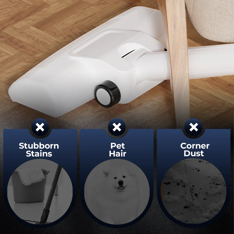 2-in-1 Powerful Wireless Vacuum Cleaner