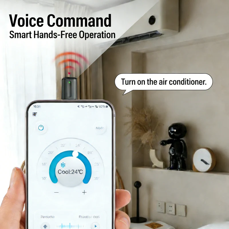Universal Remote Control Adapter for Phone