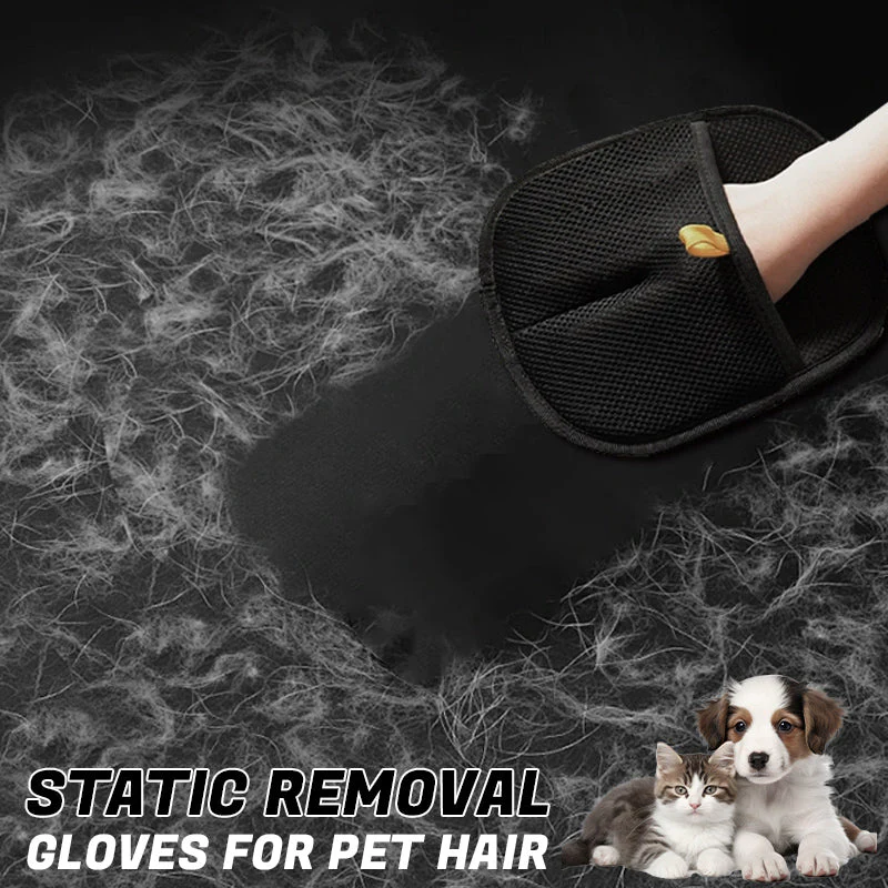 Static Removal Gloves for Pet Hair