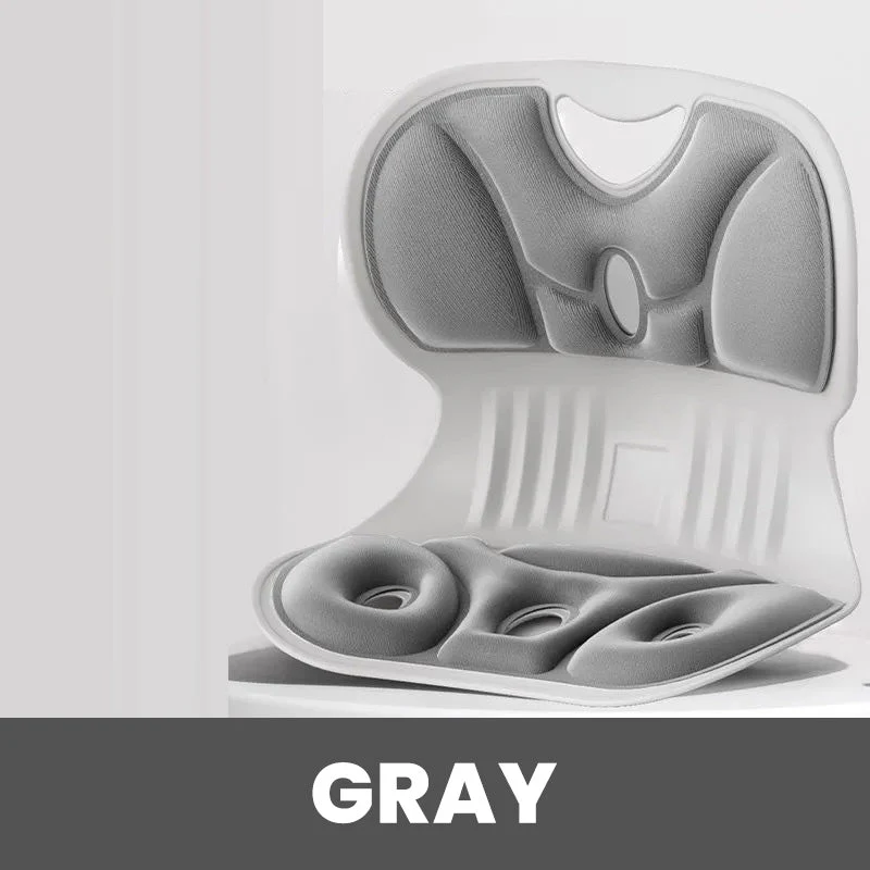 💯Ergonomic back and lumbar support cushion in memory foam for chair