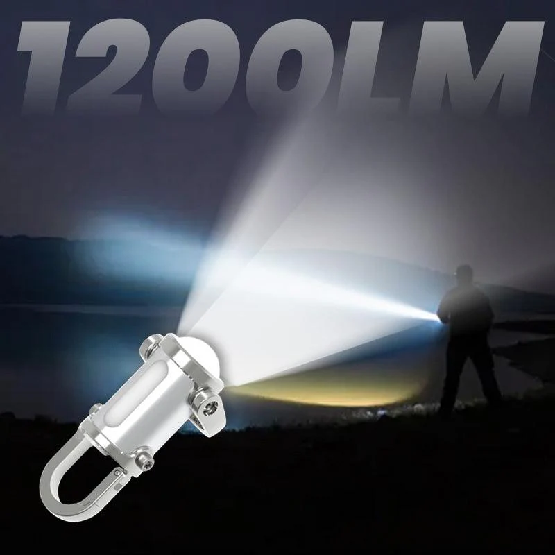 🔥Hot Sale🔥1200LM Super Bright Mini Keychain Flashlight Waterproof