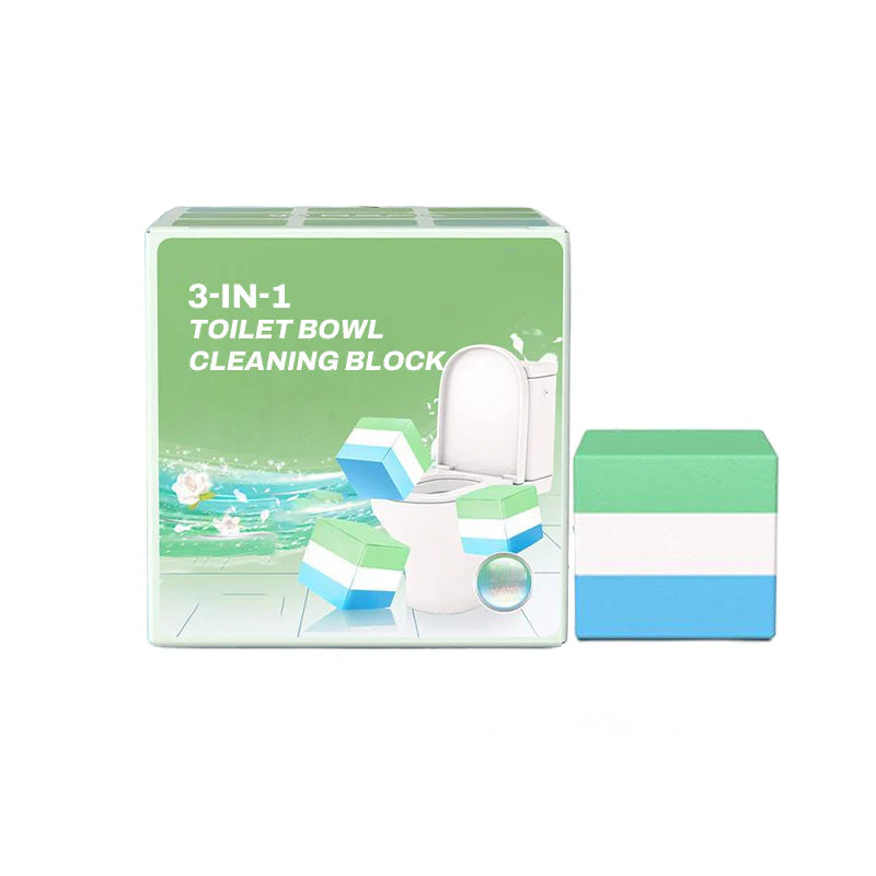 3-in-1 WC-Reinigungsblock – Desodorisiert, Reinigt, Sterilisiert