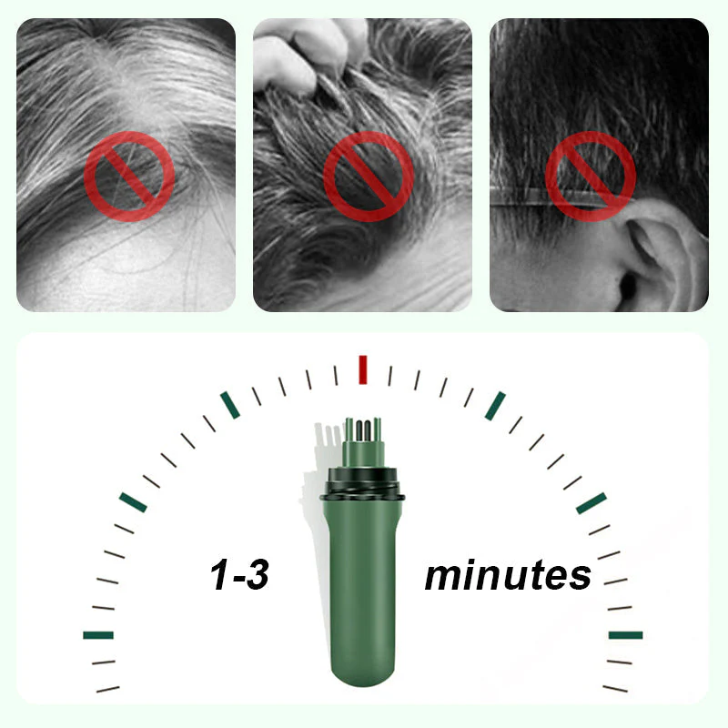 💇‍♀️3-color set meal✨ 10-Second Root Rescue! Gray Coverage Hair Pen - Instant Youth in a Click! ✨