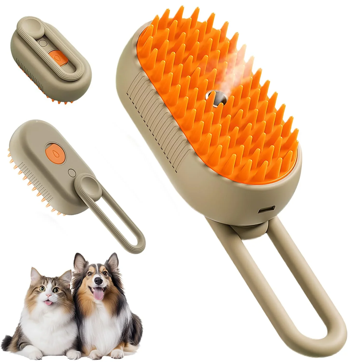 Hot Sale🎁🔥✨3 in 1 pet steam brush