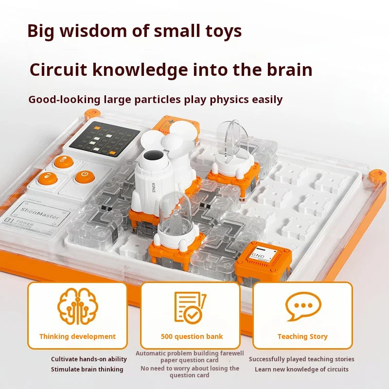 🎄Special Christmas Offer🎄Science experiment educational thinking toy: circuit maze 🎁High-end boy gifts for primary school students aged 6-12 years old