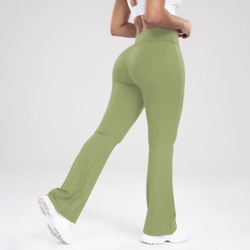 Women's High Stretch High Waist Flared Pants