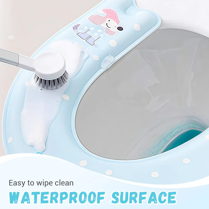 Home Waterproof Printed Toilet Seat Cushion