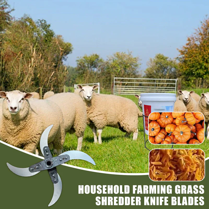 ✨🧑‍🔧Household Farming Grass Shredder Knife Blades