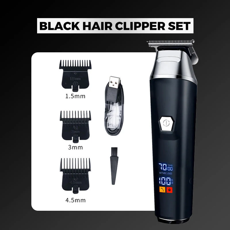 🎁 Hot Sale 50% OFF 🔥Household Digital Display Professional Electric Hair Clipper Set