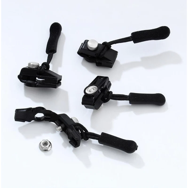 10-Piece Zipper Repair Kit - Tool-Free Installation, Multiple Colors, Quick Fix for Suitcases and Bags 🔧✨