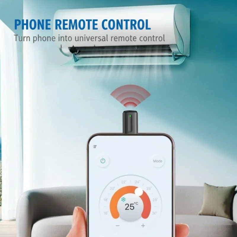 Universal Remote Control Adapter for Phone