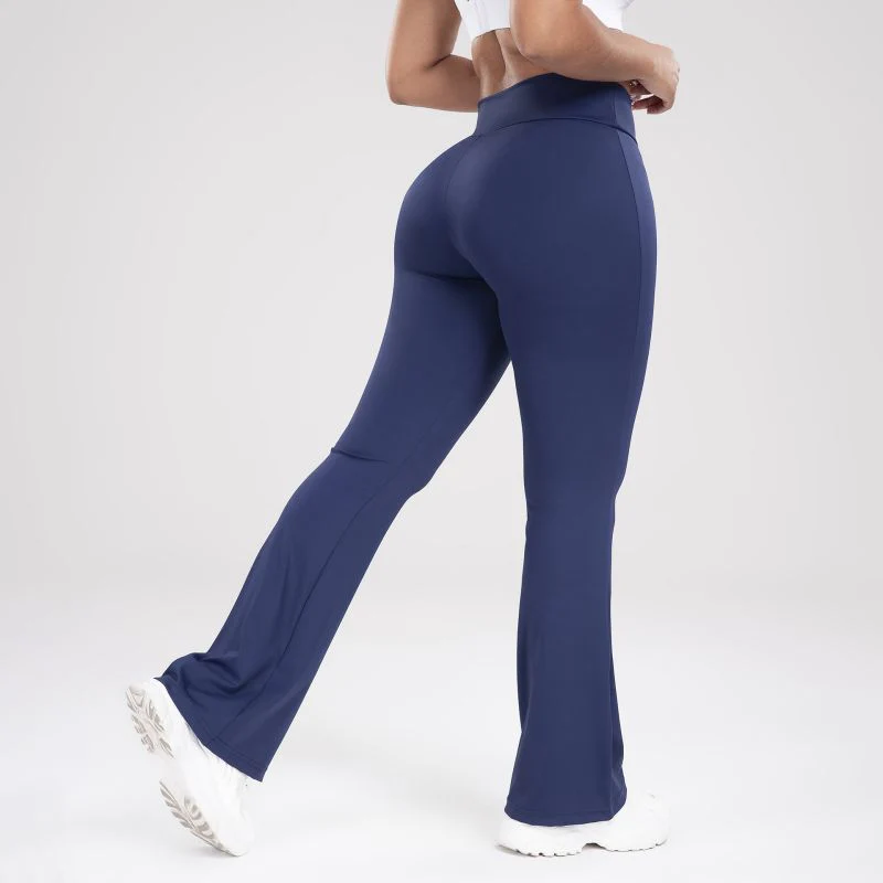 Women's High Stretch High Waist Flared Pants