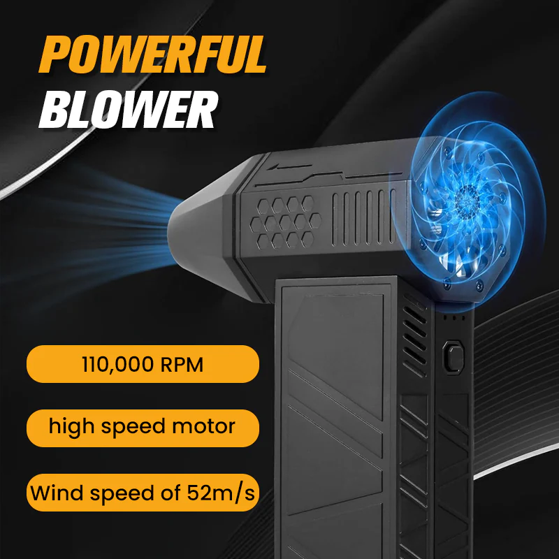 🔥Hot Sale🔥New Improved High Speed Powerful Fan