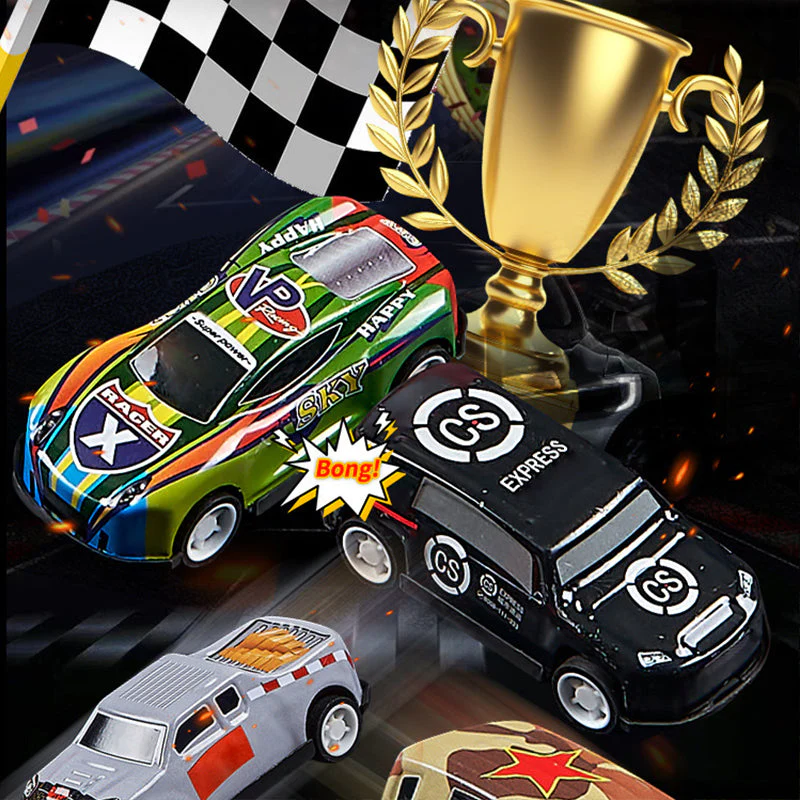 30pcs Simulation Alloy Car Toys Set with Maps