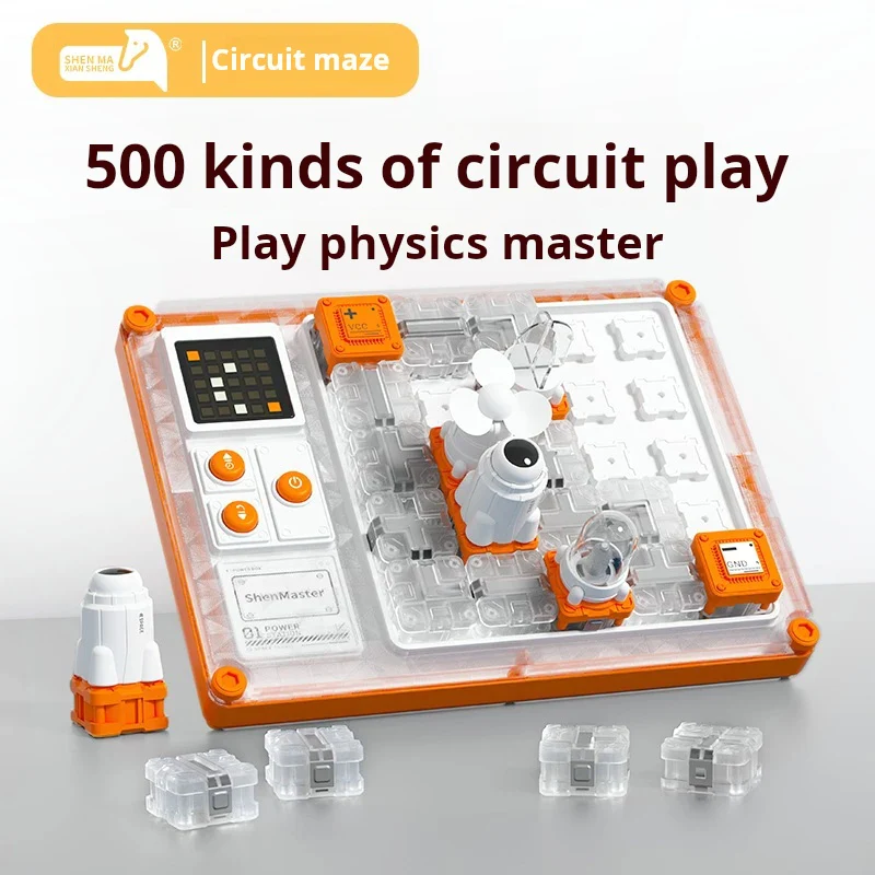 🎄Special Christmas Offer🎄Science experiment educational thinking toy: circuit maze 🎁High-end boy gifts for primary school students aged 6-12 years old