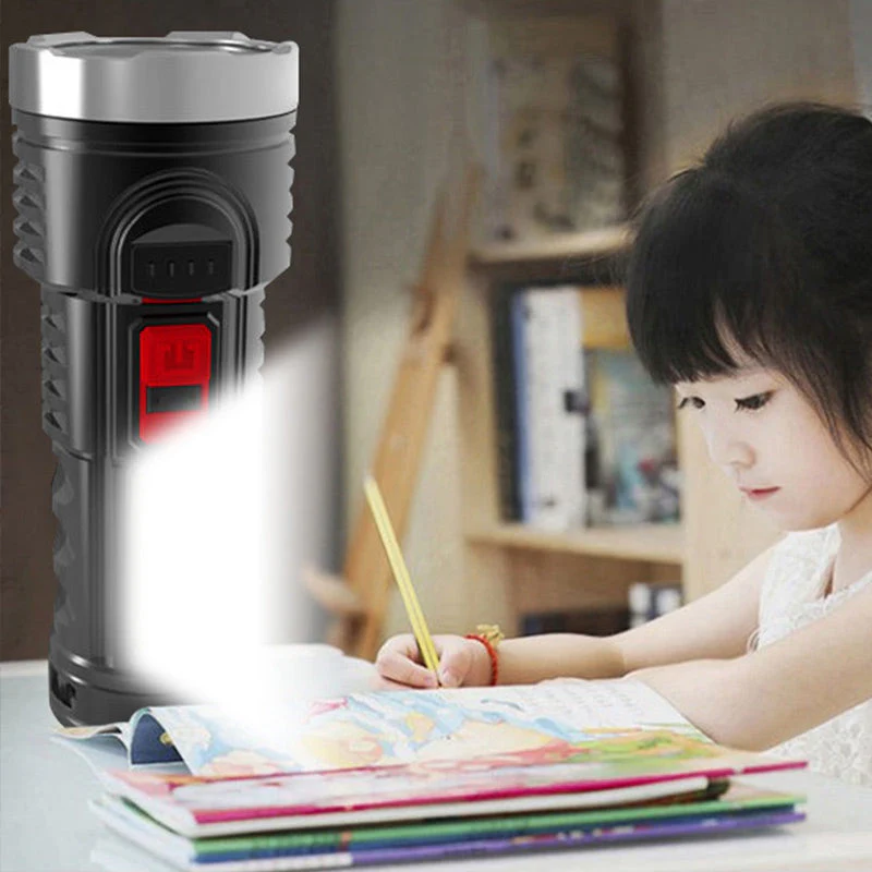 Outdoor Ultra-Bright Long-Range LED Flashlight