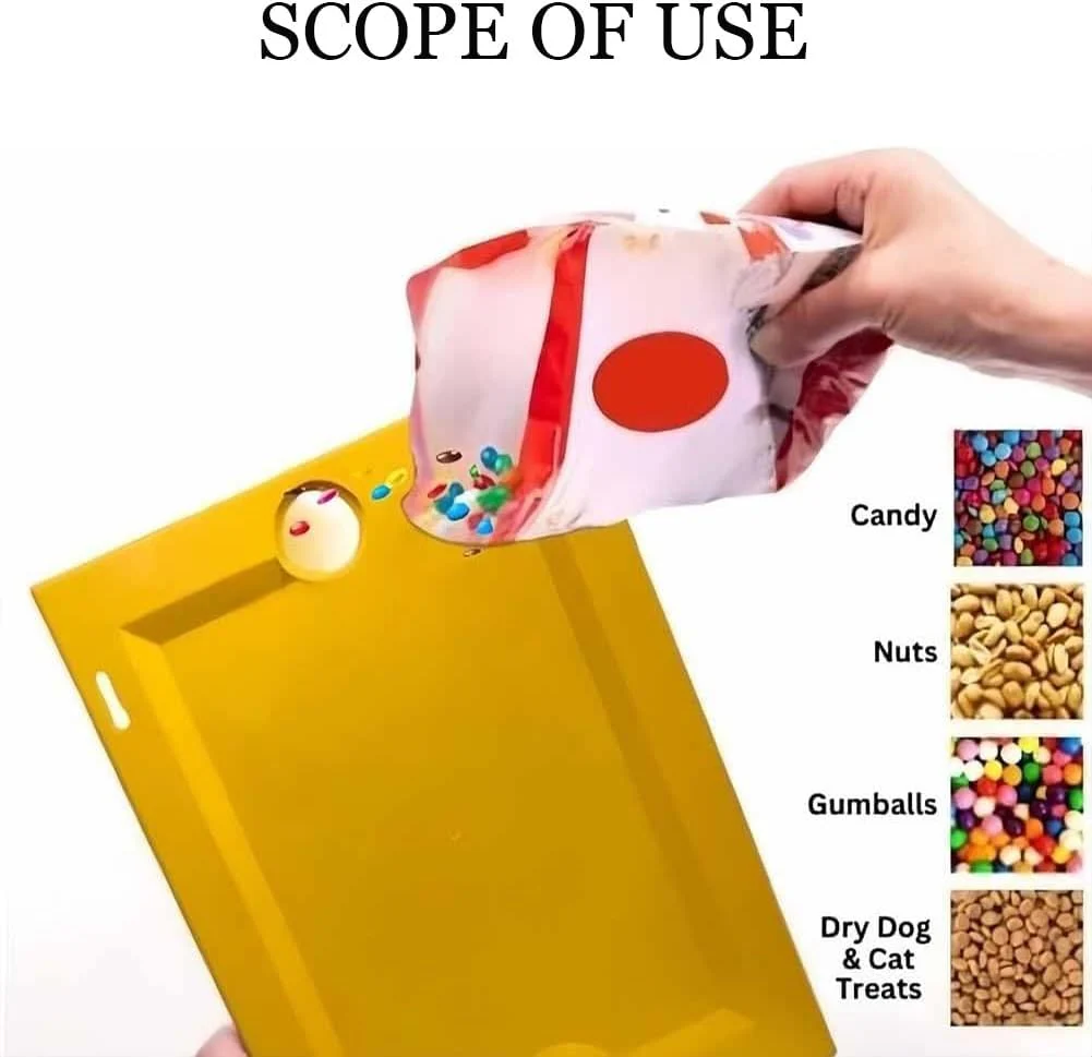 🔥HOT SALE 🎁Double the Fun! 🖼️🍬 Candy Dispenser Picture Frame - Wall Mount or Tabletop