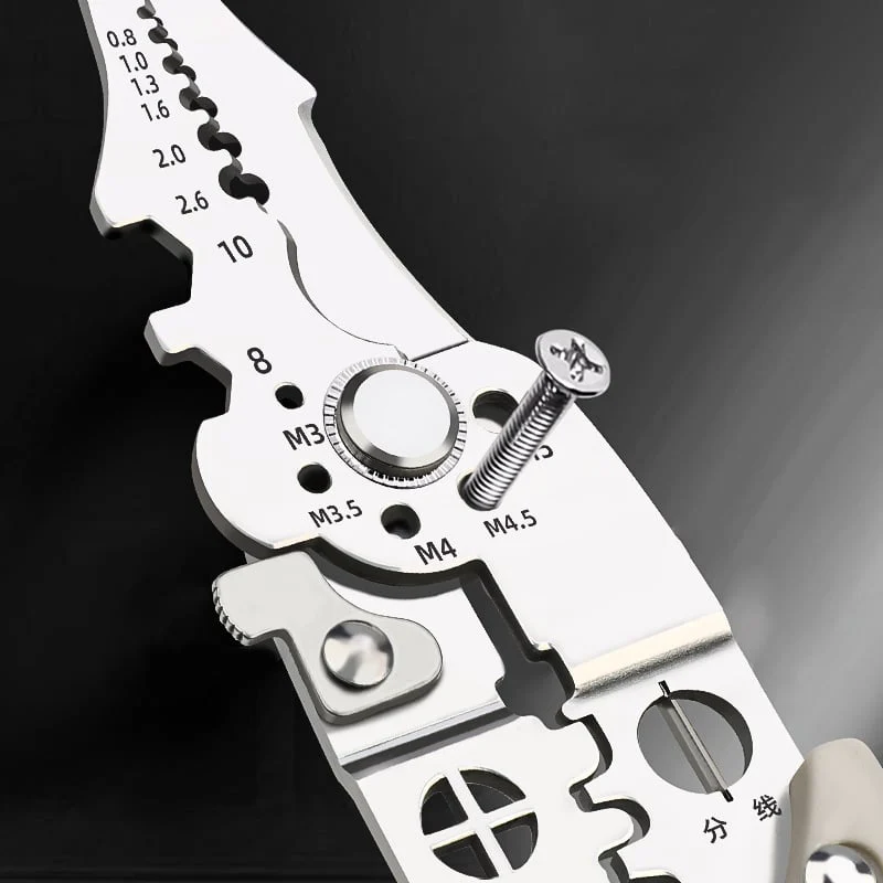 🔥Hot Sales -50% OFF🔥💥Multifunctional Wire Stripper Crimper Cable Cutter Pliers