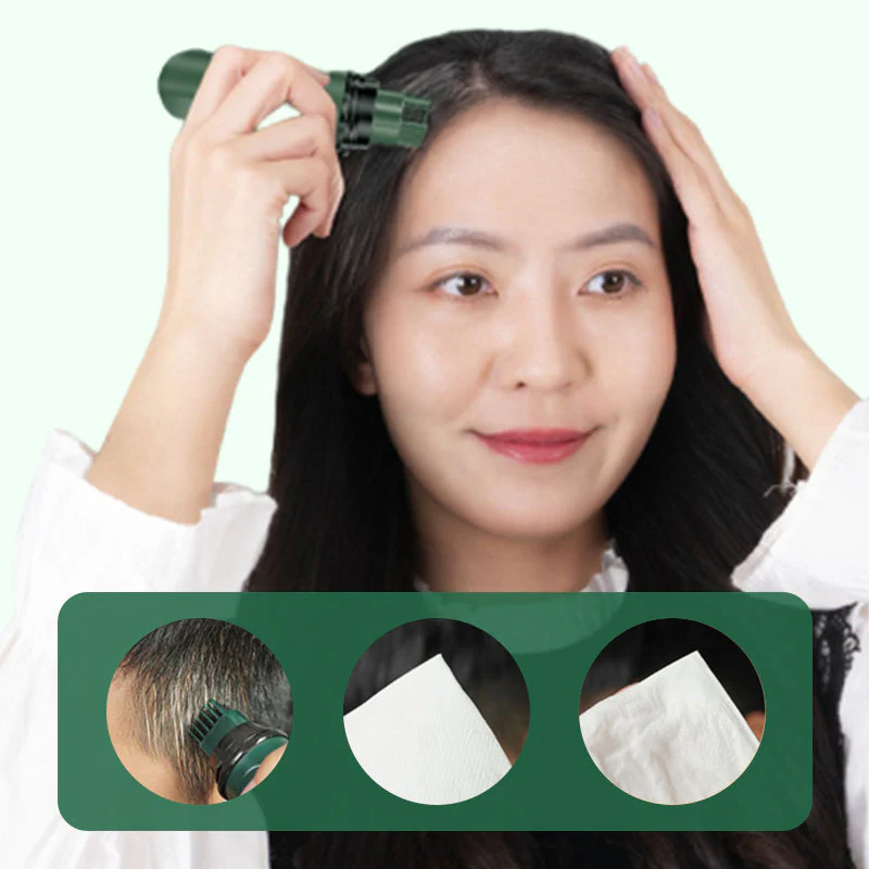 💇‍♀️3-color set meal✨ 10-Second Root Rescue! Gray Coverage Hair Pen - Instant Youth in a Click! ✨