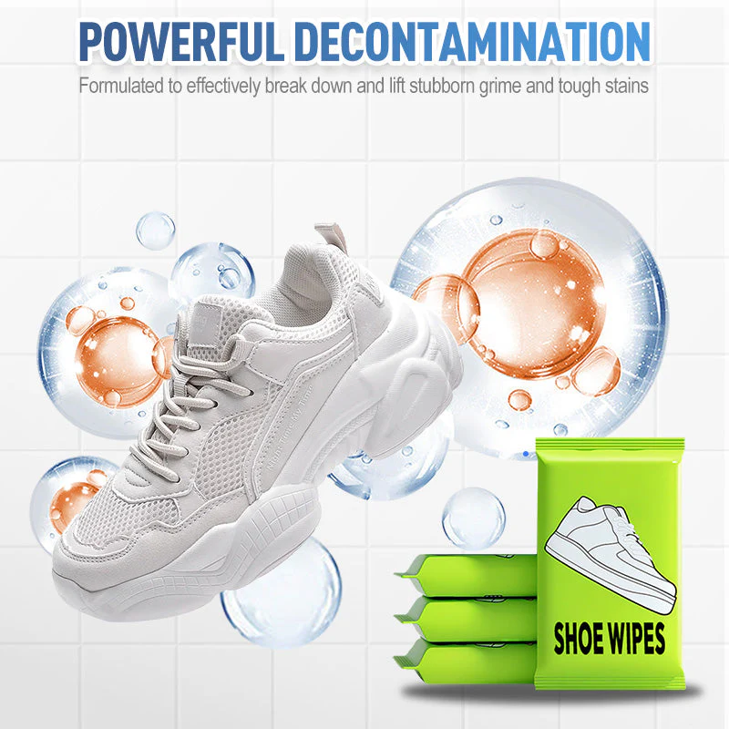 Quick-Clean Shoe Wipes