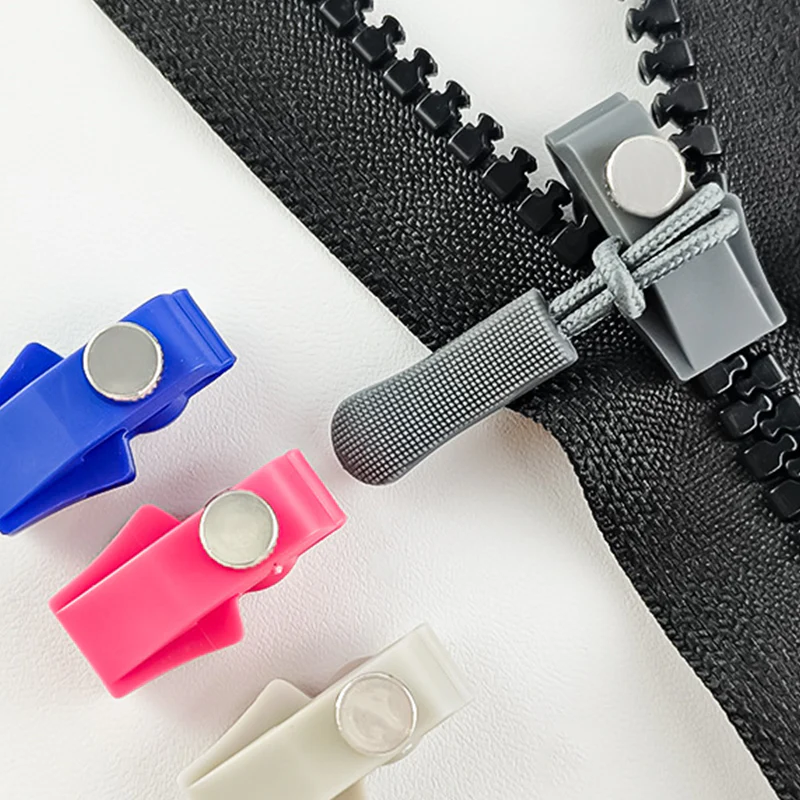 10-Piece Zipper Repair Kit - Tool-Free Installation, Multiple Colors, Quick Fix for Suitcases and Bags 🔧✨