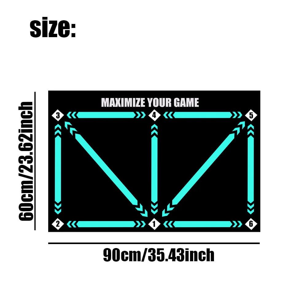 🎅LAST DAY SALE 50% OFF - ⚽Soccer Train Mat for All Levels Non-Slip Silent