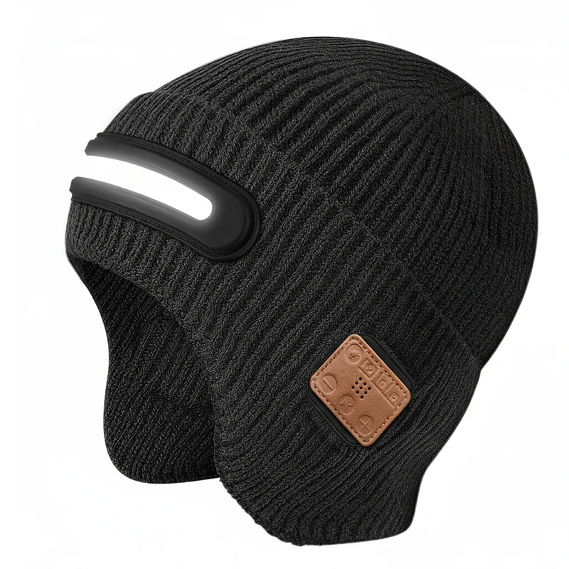 🔥Rechargeable Bluetooth Beanie Hat with Light
