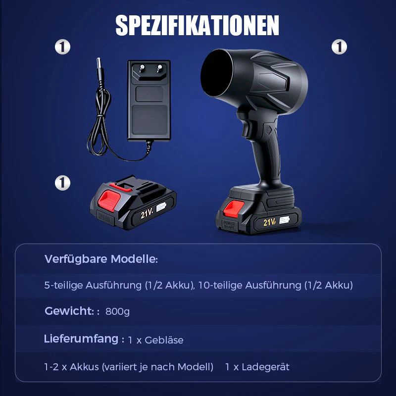🎉Auto Elektrel Handheld Snow Blower Fan🌪️（50% discount for a limited time!）