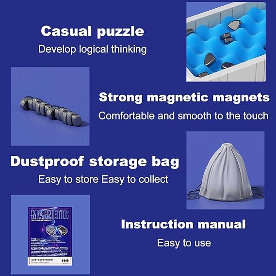 🎁Christmas Hot Sale🎄Magnetic Chess Game🔥For Kids and Adults