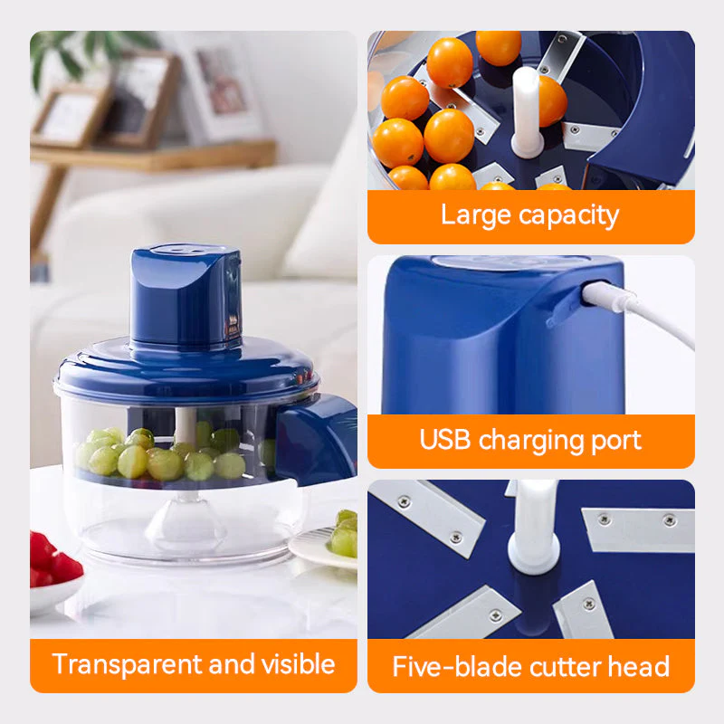 🎄 Special Offers for Christmas 🎄Transparent Electric Fruit and Vegetable Peeler