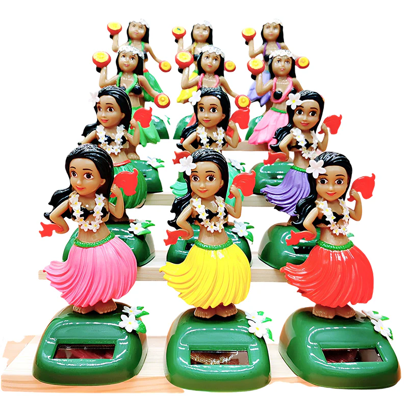 Solar-Powered Car Dashboard Toys